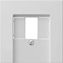 Gira 0376015 Afdekking voor USB-voeding PD System 55 Grijs mat