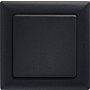 Eltako 30000594 Draadloze wandzender 55x55 mm Enkelvoudig Zwart
