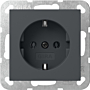 Gira 446628 Systeem 55 Wandcontactdoos met randaarde 16A 250V Antraciet 