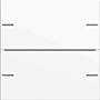 Gira 575203 Wippenset 2-voudig voor tastsensor 4 System 55 Zuiver wit glanzend