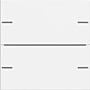 Gira 575227 Wippenset 2-voudig voor tastsensor 4 System 55 Zuiver wit mat