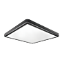 SG 212350 Sense Surface 600x600 Zwart 3770lm 3000K Ra>80 Faseafsnijding