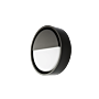 SG 605056 Frame Round Wall Zwart 7W LED 390lm 3000K Wit Ra 80