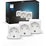 Philips Hue Slimme stekker NL & EU ( 3-pack)