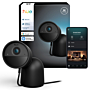 Philips Hue Secure 2K beveiligingscamera met cameravoet Zwart