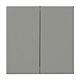 Busch Jaeger 6736 FoH-84 Bedieningswip 2-voudig voor serie Platform 63 Future linear Grijsmetallic