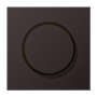 Jung AL 1740 D Afdekking met draaiknop Dark