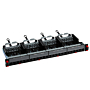 Legrand 033750 LCS3 Patchpaneel 24poorts 1HE compleet inclusief 24 stuks Cat.5e UTP connectoren