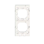 Theben 9070822 Mounting 2-way plate iON Wit
