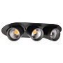 SG 902717 Junistar Tube Round Zwart 15W 1130lm 4000K Koel wit Ra 90