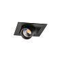 SG 902729 Junistar Tube Square Zwart 7.5W 520lm 4000K Koel Wit Ra 90
