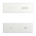 Niko 101-59053 Afwerkingsset voor thermostaat Niko Home Control White