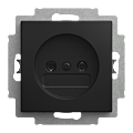 Busch Jaeger 2300 UC-915-500 Busch-balance Wandcontactdoos zonder randaarde Zwart mat