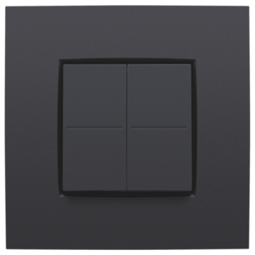 Friends of Hue Niko dimschakelaar Intense anthracite