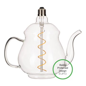 Bailey 8714681424407 Teapot Earl 4W E27 Helder Dimbaar