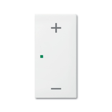 Busch-Jaeger 6237-22-914 Busch-balance SI Bedieningswip 2-voudig rechts met symbool "Volume" Wit