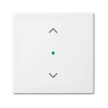 Busch-Jaeger 6232-10-914 Busch-balance SI Bedieningswip 1-voudig met symbool "Jaloezie" Wit