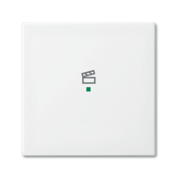 Busch-Jaeger 6233-10-914 Busch-balance SI Bedieningswip 1-voudig met symbool "Scène" Wit
