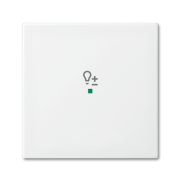 Busch-Jaeger 6234-10-914 Busch-balance SI Bedieningswip 1-voudig met symbool "Dimmer" Wit