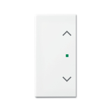 Busch-Jaeger 6232-20-914 Busch-balance SI Bedieningswip 2-voudig links/rechts, met symbool "Jaloezie" Wit