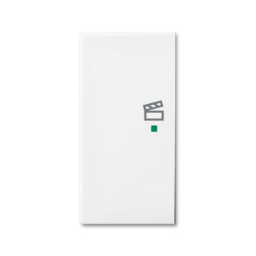 Busch-Jaeger 6233-21-914 Busch-balance SI Bedieningswip 2-voudig links met symbool "Scène" Wit