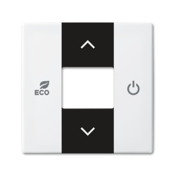 Busch-Jaeger 6235-914 Busch-balance SI Centraalplaat voor kamerthermostaat Wit