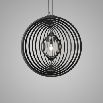 Delta Light 24014 0000 B SOIREE RC 81 E27 Zwart