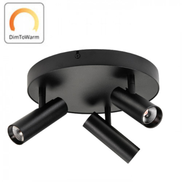 SG 320695 Tube Micro Trio 2000-2800K Ra95 Zwart 36°