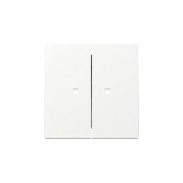 Gira 363127 Systeem 55 Wip 2-voudig met controlevenster Zuiver wit mat