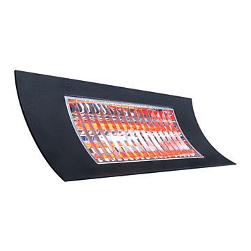 DRL 228002 E-COMFORT Oasi Low Glare Terrasverwarming 1000W Zwart
