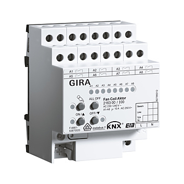 Gira 216300 KNX Fan Coil-actor