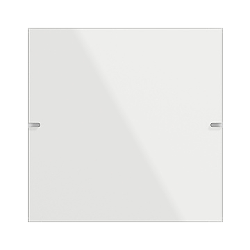 Gira 502112 KNX Wippenset 1-voudig voor tastsensor 4.95 Glas wit