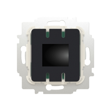 Busch Jaeger 62841 U-WL Ruimte temperatuurregelaar Instelwaardeweergave, timer en afstandsbediening Touchsensor-knoppen 230 V AC Normaal Open (NO) Wireless voor Busch-free@home