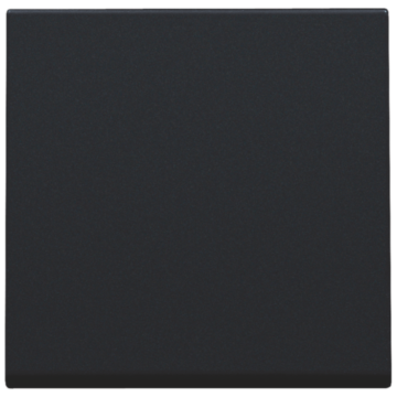 Niko 161-31002 Afwerkingsset voor elektronische schakelaar of drukknop Black coated 