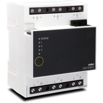 Niko 550-00803 Meetmodule elektriciteit (3 kanalen) voor Niko Home Control