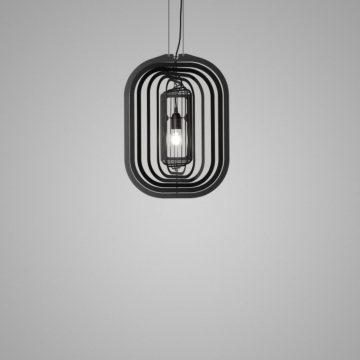 Delta Light 24010 0000 B SOIREE SC 4055 E27 Zwart
