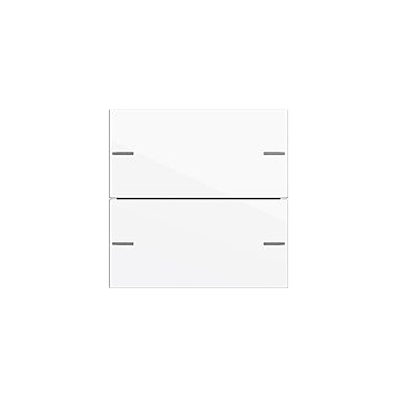 Gira 575203 Wippenset 2-voudig voor tastsensor 4 System 55 Zuiver wit glanzend
