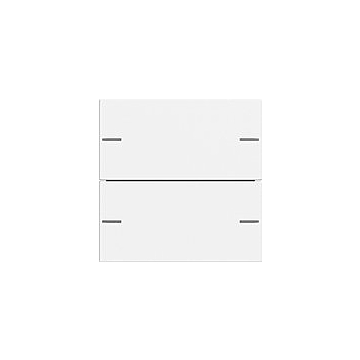 Gira 575227 Wippenset 2-voudig voor tastsensor 4 System 55 Zuiver wit mat