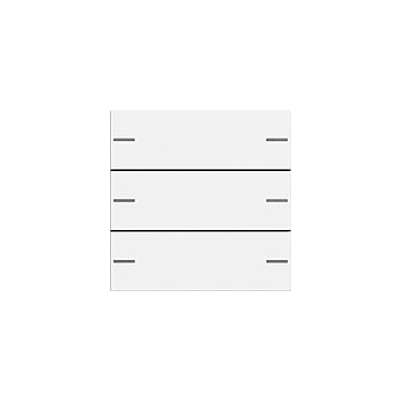 Gira 575327 Wippenset 3-voudig voor tastsensor 4 System 55 Zuiver wit mat