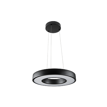 SG 214005 Circulus Pendel Zwart 19W LED 1420lm 2700K Warm Wit Ra 80 