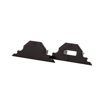 SG 391451 StripLine Zwart Eindstuk hoek kit Polycarbonaat (PC)