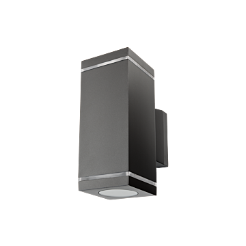 SG 623726 Echo Deco Grafiet 2x 6,2W LED 700lm 3000K Wit Ra 80