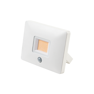 SG 630051 Flom Maxi Wit 42W LED 5400lm 3000K Wit PIR-Sensor Ra 80