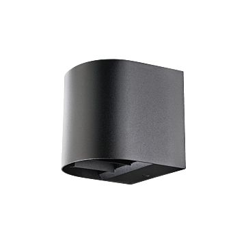 SG 641730 Artes Round Zwart 8W 360lm 2700K Warm Wit Ra 80