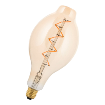 Bailey 8714681394151 LED Filament Big Mami E27 3-28W E27 Gold Dimbaar