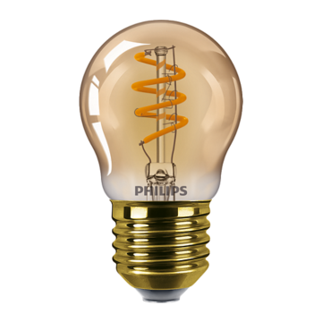 Philips 929004583901 Vintage LED D P45 2,6-15W E27 Flame