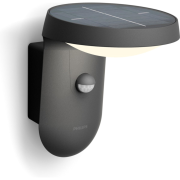 Philips 929003260301 Wandlamp op zonne-energie Tyla Antraciet Sensor 