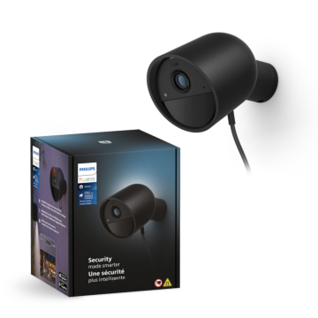 Philips 929003562502 Hue Secure beveiligingscamera bedraad Zwart