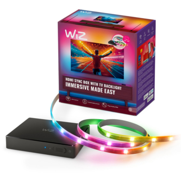 Wiz 929004667901 HDMI sync box met tv verlichting voor tv's van 75"-85"​ 