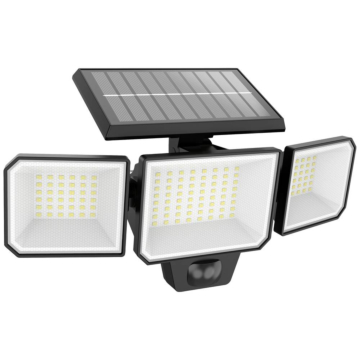 Philips 929004073701 Wandlamp op zonne-energie Nysil Security Zwart